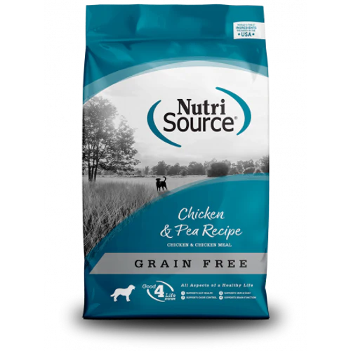 NutriSource Chicken & Pea Recipe -  Grain Free