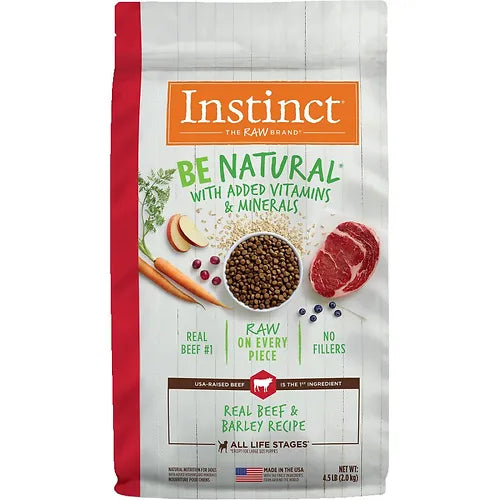 Instinct Be Natural Beef & Barley for Dog