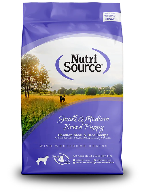 NutriSource Small & Medium Breed Puppy Chicken & Rice