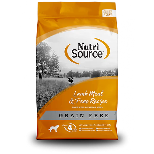 NutriSource Lamb Meal & Peas Recipe - Grain Free