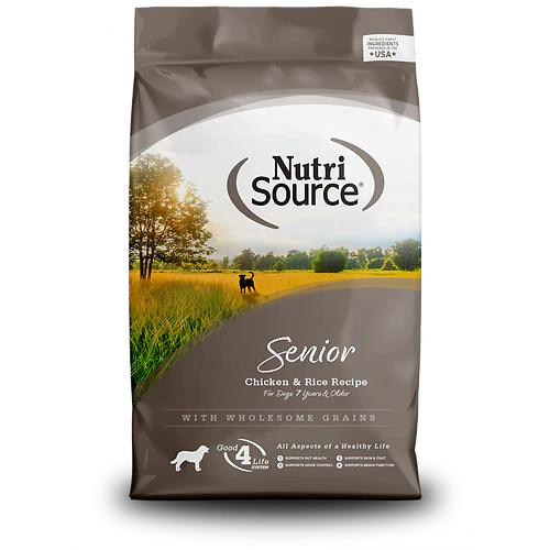 NutriSource Senior Chicken and Rice Recipe