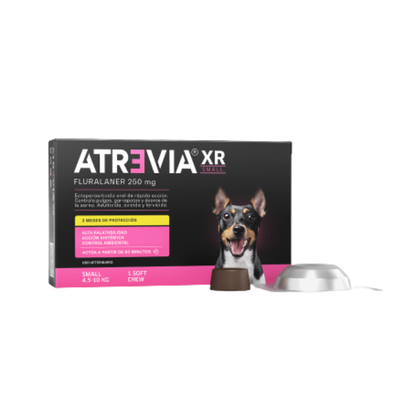 ATREVIA XR TABLETA MASTICABLE PARA PULGAS Y GARRAPATAS