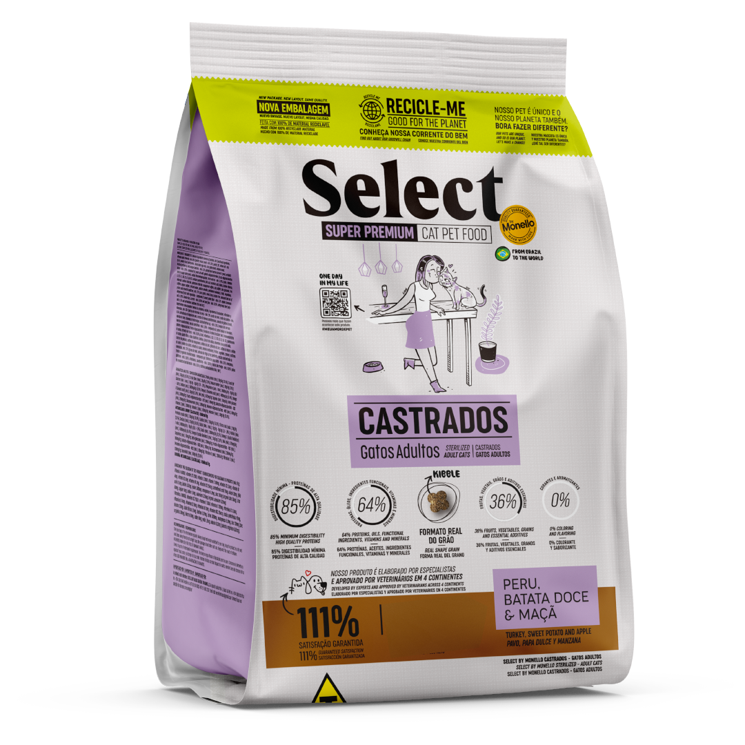 MONELLO SELECT CASTRADOS GATOS ADULTOS