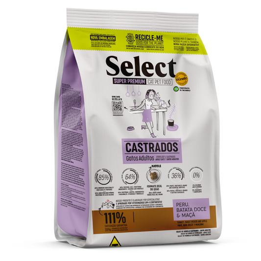 MONELLO SELECT CASTRADOS GATOS ADULTOS