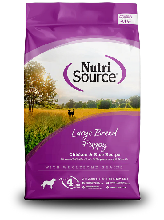 NutriSource Large Breed Puppy Chicken & Rice