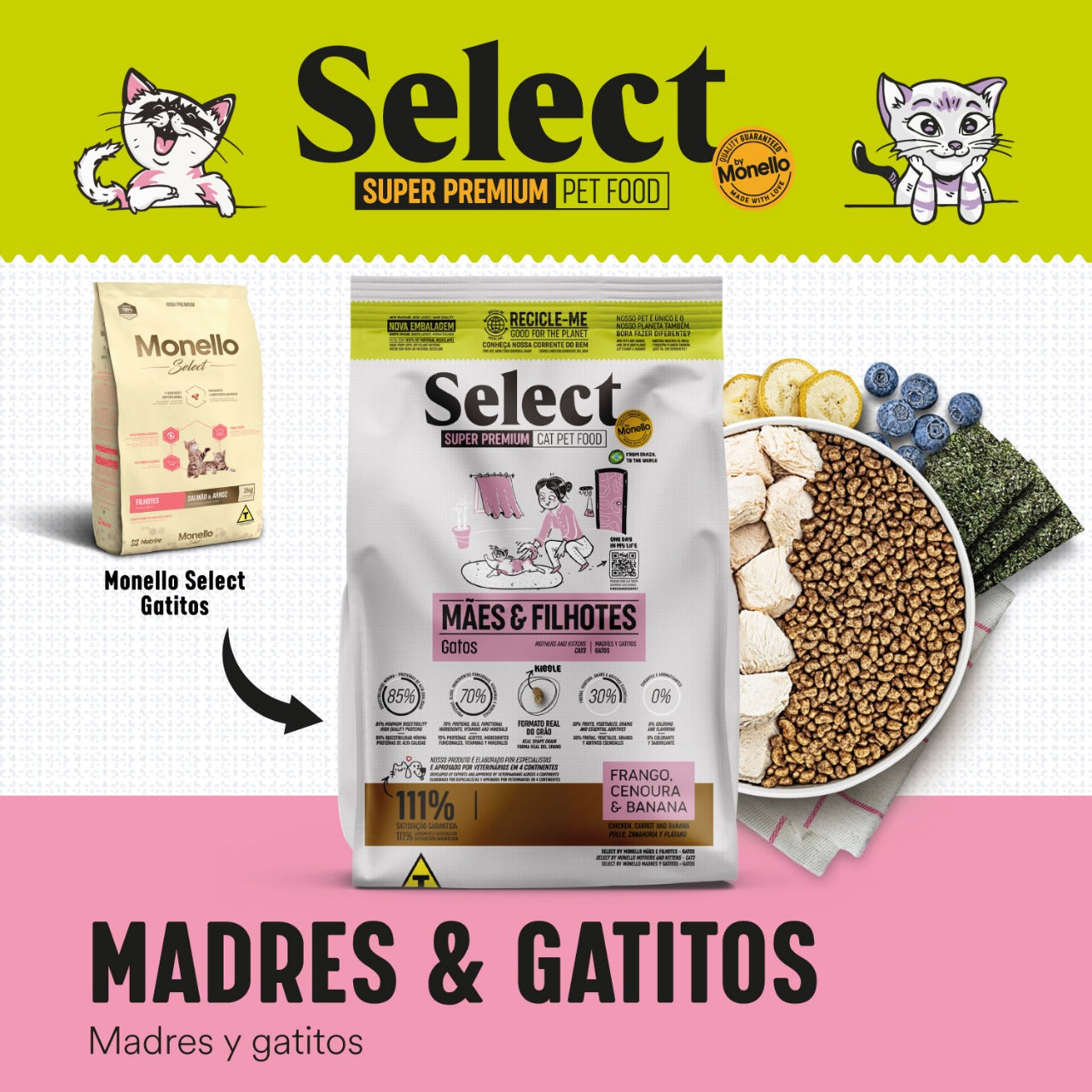 Monello Select Madres y Gatitos