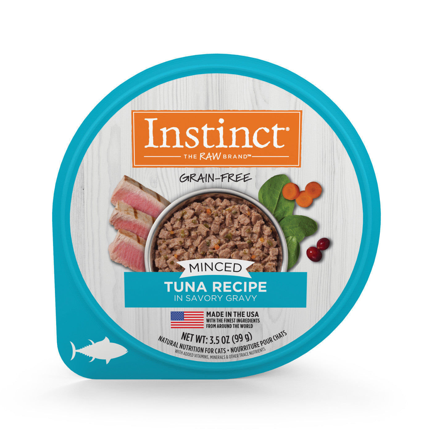 INSTINCT MINCED CUPS RECIPE 3.5 ONZ.