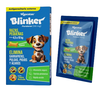 Blinker Pastilla Antipulgas De 1 Mes