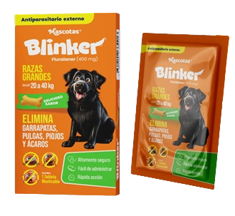 Blinker Pastilla Antipulgas De 1 Mes