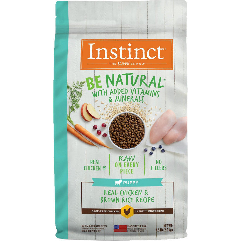 Instinct Be Natural Chicken & Brown Rice For Puppies