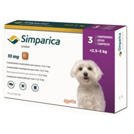 SIMPARICA CAJA DE 3 TABLETAS