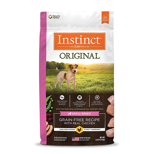 Instinct Original Grain-Free Chicken For Small Breed Dogs